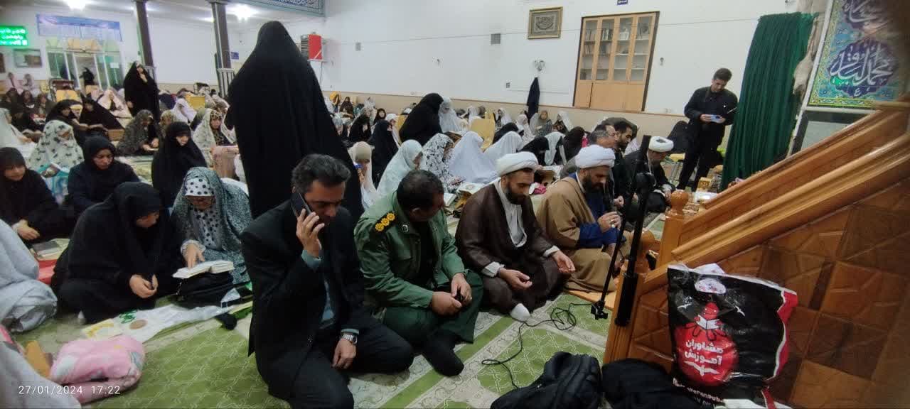 تصاویر/ پایان سه روز اعتکاف در مساجد میاندوآب